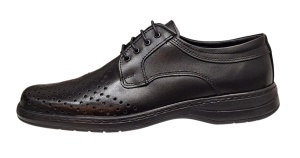 Pantofi casual barbati din piele naturala cu perforatii marimi 39 - 47 Ciucaleti - Img 2