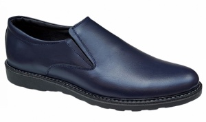 Pantofi casual barbati din piele naturala - Model Corsa Bleumarin