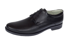 Pantofi casual barbati - Model negru din piele naturala 859N - Img 7