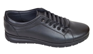 Pantofi caual barbati din piele naturala - Confort Negru Tipon - Img 10