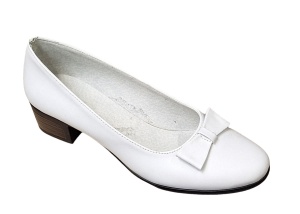 Pantofi dama casual din piele naturala , alb - STD21A - Img 4