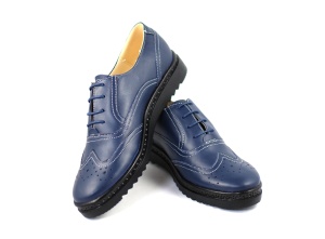 Pantofi dama casual din piele naturala bleumarin - P29OBLMBOX - Img 6