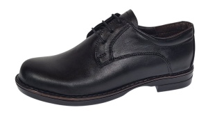 Pantofi dama casual din piele naturala culoare Negru P102N1N - Img 5