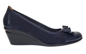 Pantofi dama casual din piele naturala intoarsa velur P1761BLM - Img 5