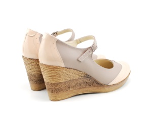 Pantofi dama casual din piele naturala - Made in Romania ROVI27BEL - Img 3
