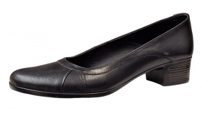 Pantofi dama casual din piele naturala Negru BOX - STD32N - Img 3