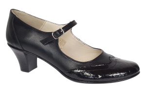 Pantofi dama eleganti din piele naturala cu toc 5cm sau 7cm - P104NLCRT5