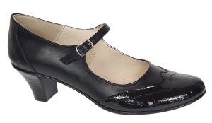 Pantofi dama eleganti din piele naturala cu toc 5cm sau 7cm - P104NLCRT5 - Img 6