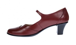 Pantofi dama eleganti din piele naturala cu toc de 5cm - P104VIST5 - Img 3