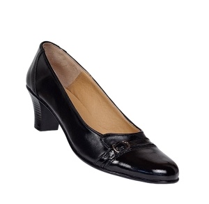 Pantofi dama eleganti piele naturala toc de 5cm P7201N