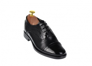 Pantofi dama negri casual din piele naturala box, lac - P29NLAC