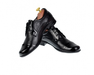 Pantofi dama negri casual din piele naturala P10NNBOXLAC - Img 4