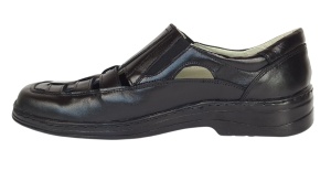 Pantofi de vara barbati - Model decupat din piele naturala Marimea 40, 46 - Img 5