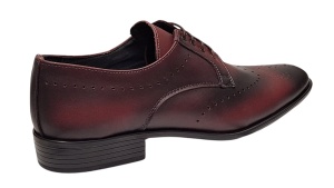 Pantofi eleganti barbati din piele naturala - Model Bordeaux 131 - Img 2