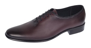 Pantofi eleganti barbati din piele naturala Model Havana Visiniu - Img 9