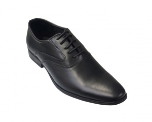 Pantofi eleganti barbati din piele naturala Stefi Negru box - Img 4