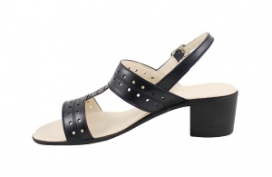 Reduceri Sandale dama din piele naturala - Model Negru LS7NBOX - Img 5