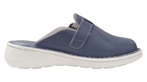 Saboti medicali dama din piele naturala bleu Med-Line RSY04BLEU - Img 2