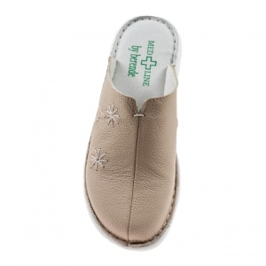 Saboti medicali femei, Crem din piele naturala box, Med-Line BR298CREM - Img 3