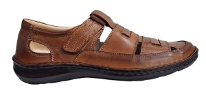 Sandale barbati casual din piele naturala - Model Maro SCV2M - Img 4
