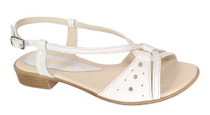 Sandale dama albe, din piele naturala, ROVI Design - S36A - Img 6