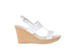 Sandale dama din piele naturala box, platforme de 8 cm S46ABOX - Img 3