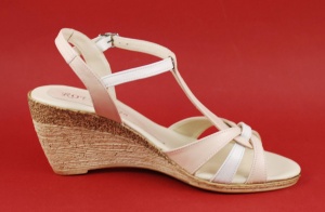 Sandale dama din piele naturala, cu platforma - cod S51BA2 - Img 2