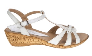 Sandale dama din piele naturala, cu platforma de 5cm S51A - Img 4