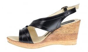 Sandale dama din piele naturala, cu platforma S10N - Img 3