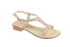 Sandale dama din piele naturala Nud BOX, S16BEJBOX