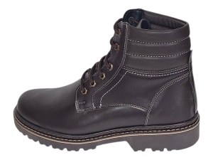 Bocanci barbati din piele naturala neimblaniti maro All Season GKR79MBOX - Img 3