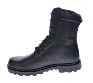 Bocanci barbati militari din piele naturala imblaniti PH328NBOX - Img 2