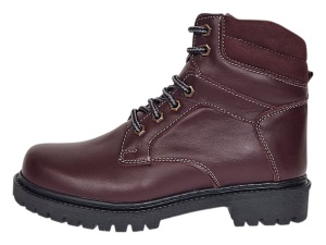 Bocanci barbati Sport din piele naturala model Bordeaux Imblaniti GKR5KVIS - Img 5
