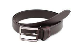 Curea barbati eleganta din piele naturala maro - SR369M2