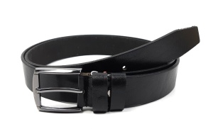 Curea barbati eleganta pentru costum din piele naturala 3.8cm, batal CK180N