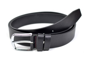 Curea barbati eleganta pentru costum, din piele naturala 3.8cm - CNC2481N - Img 3