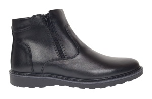 Ghete barbati casual din piele naturala cu fermoar imblanite Corsa - GF1203CSN - Img 9