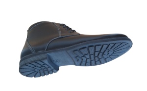 Ghete barbati casual, din piele naturala, imblanite, model iarna, negru, GF2071N2 - Img 6
