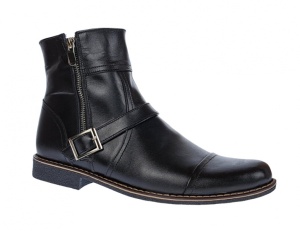 Ghete barbati casual din piele naturala, Made in Romania GJONN
