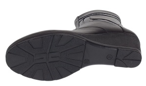 Ghete dama din piele naturala imblanite Orto Negre MVS34ORT - Img 9
