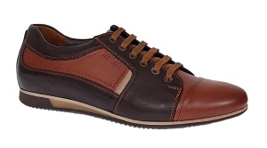 Marimea 40, 41, 44 Pantofi barbati casual din piele naturala Maro 854M