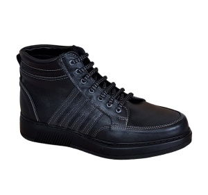 Marimea 40 Ghete barbati din piele naturala imblanite, GKR, Negru GKR59N - Img 5