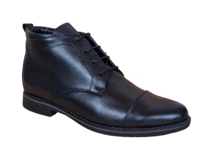 OFERTA 38, 39 41 43 Ghete barbati din piele naturala casual, imblanite, Bond - LBOND1NBOX