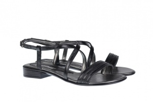 Oferta marimea 37 - Sandale dama din piele naturala cu platforma joasa - cod LS8N - Img 6