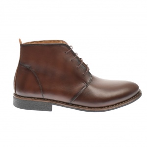 Oferta marimea 39, 43 Ghete barbati office din piele naturala maro LGB43MARO - Img 4
