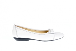 Oferta marimea 39 - Balerini dama casual din piele naturala ELSA - LARENAALB - Img 5