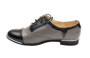 OFERTA marimea 39 -Pantofi dama casual din piele naturala foarte comozi - LP23NG - Img 2