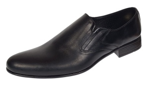 Oferta marimea 41 Pantofi barbati eleganti din piele naturala, cu elastic LNIC211NEL