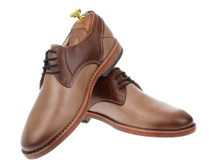 Oferta Marimea 43 Pantofi barbati casual din piele naturala Bej - Maro SIR GKR - Img 3