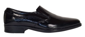 Oferta Pantofi barbati eleganti din piele naturala Negru LAC CU DEFECT (Vezi foto) - Img 5
